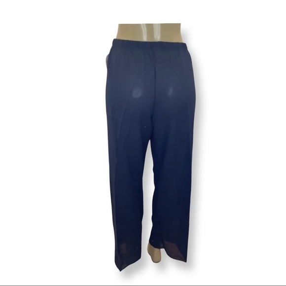 Zuliana Made in USA Blue Sheer Pants Size 2X New With Tags - Picture 3 of 4